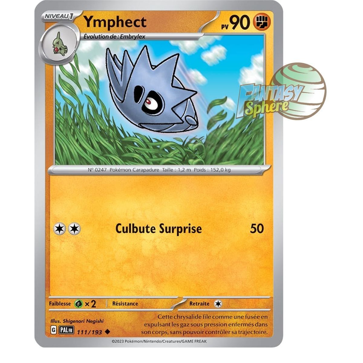 Item Ymphect - Reverse 111/193 - Ecarlate et Violet Evolution à Paldea