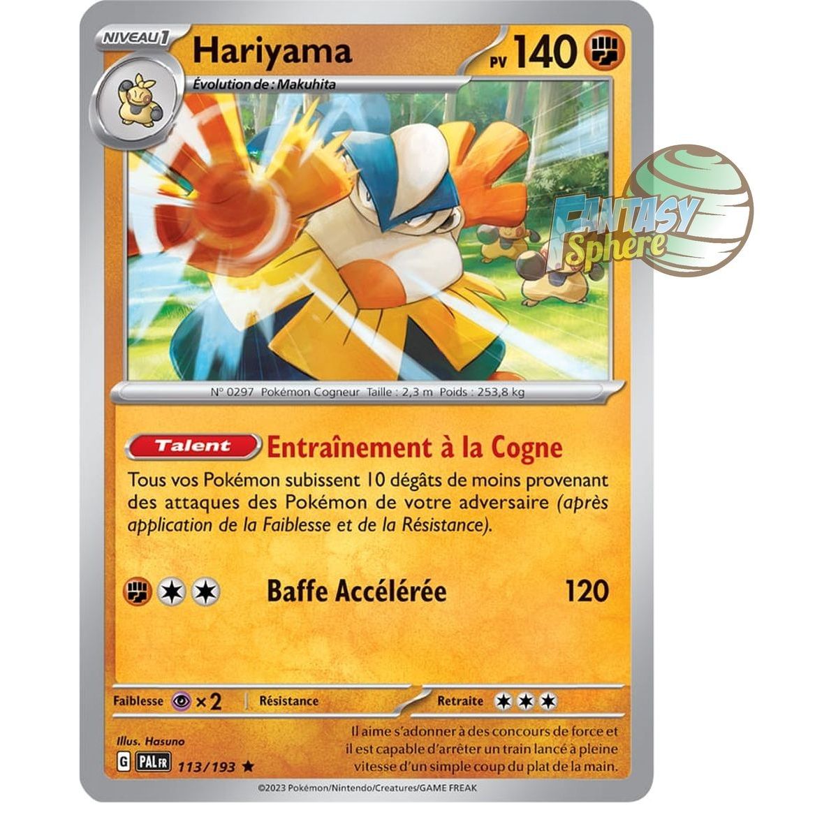 Hariyama - Reverse 113/193 - Ecarlate et Violet Evolution à Paldea