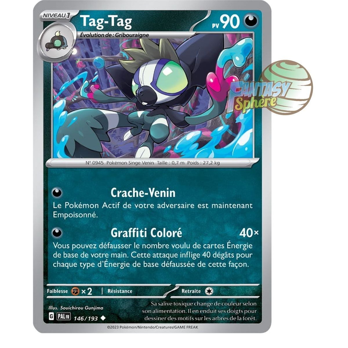 Tag-Tag - Reverse 146/193 - Ecarlate et Violet Evolution à Paldea - Fantasy  Sphere