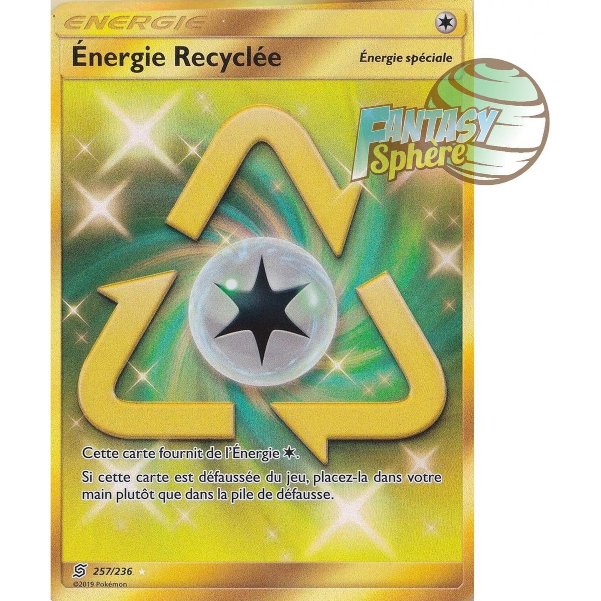 Item Énergie Recyclée - Secret Rare 257/236 - Soleil et Lune 11 Harmonie des Esprits