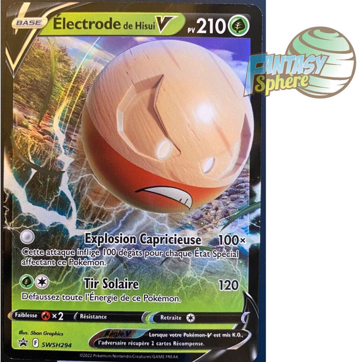 Item ELECTRODE V - Ultra Rare - SWSH294