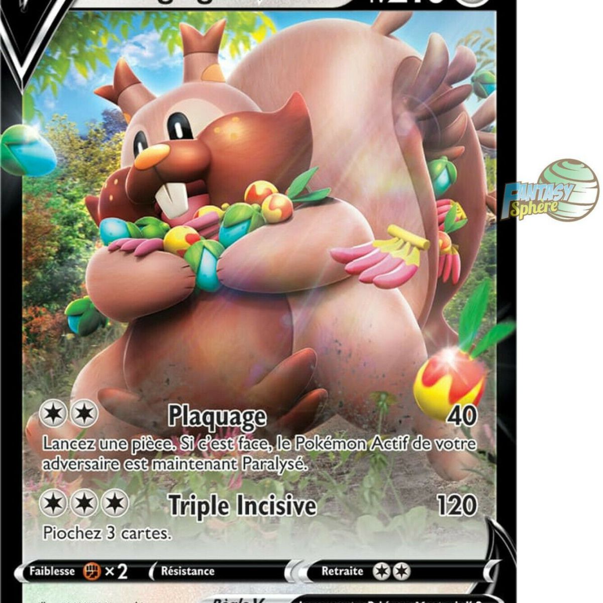 Rongrigou V - EB08 257/264 - Poing de Fusion SWSH08 - Cartes Pokémon main image 0
