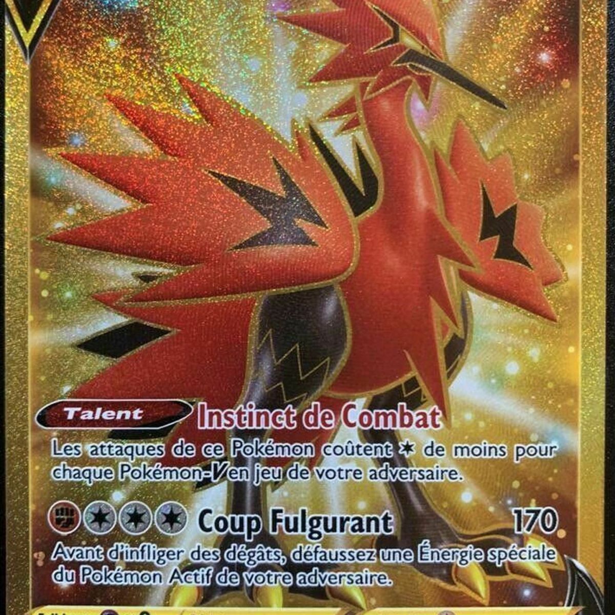 Electhor de Galar V - Full Art Secrète Rare 182/172 - EB09 Epee et ...