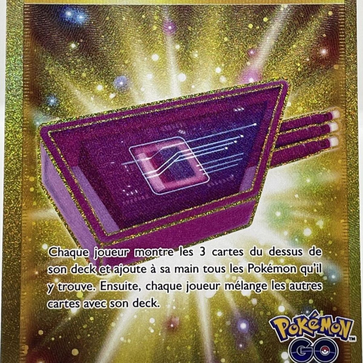 Module Leurre Secret Rare 88/78 Epee et Bouclier Pokemon GO Fantasy Sphere