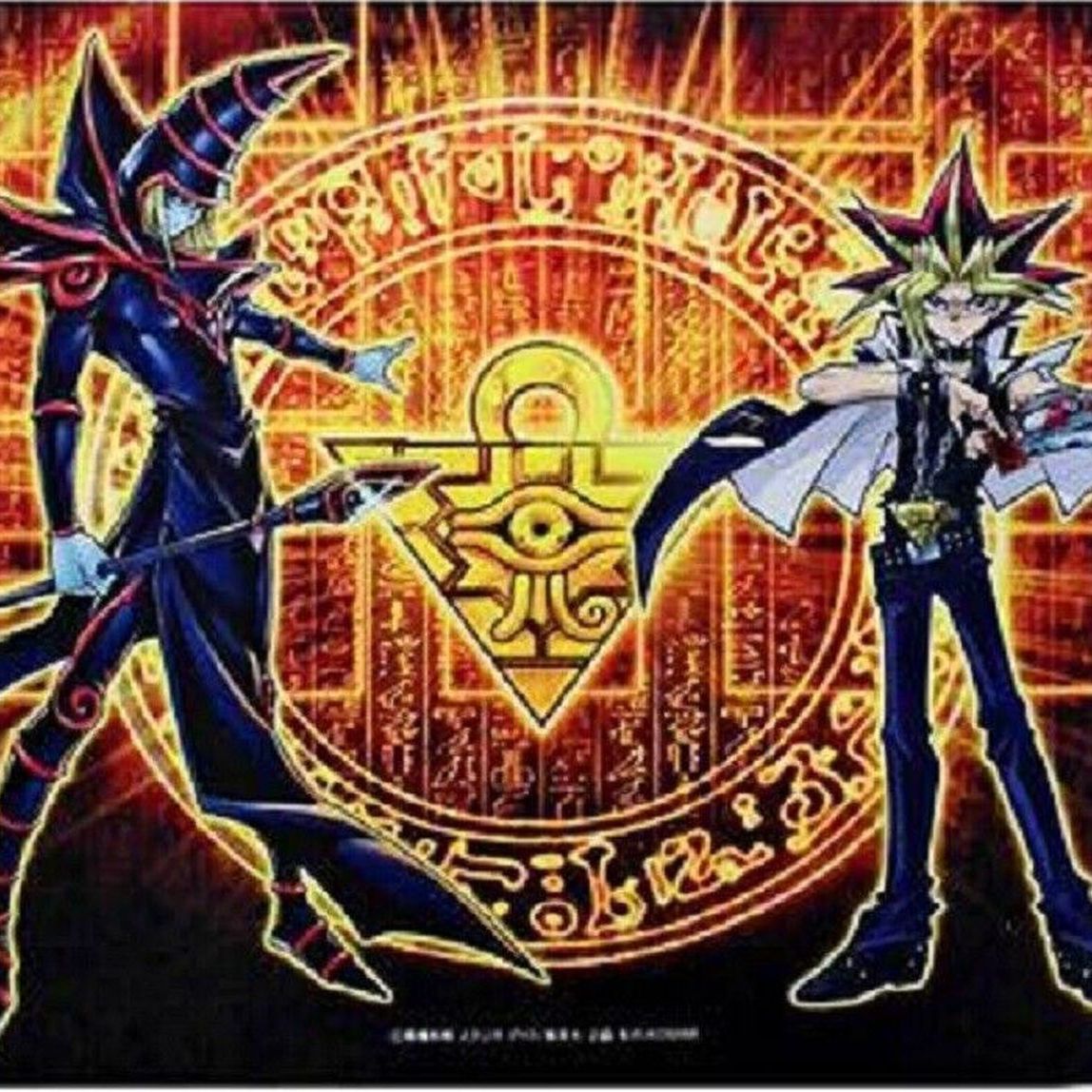 YuGiOh! Playmat Yugi & Dark Magician 20th Anniversary 2018 OCG