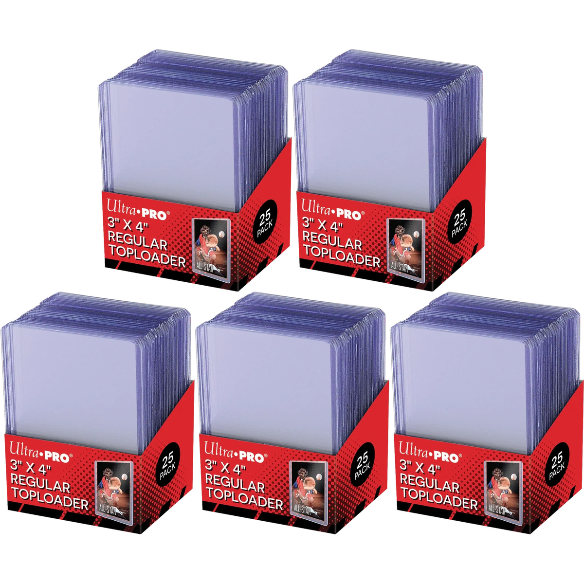 Item 125 Protèges Cartes Rigides - Top Loader Regular 3" x 4"- Ultra Pro