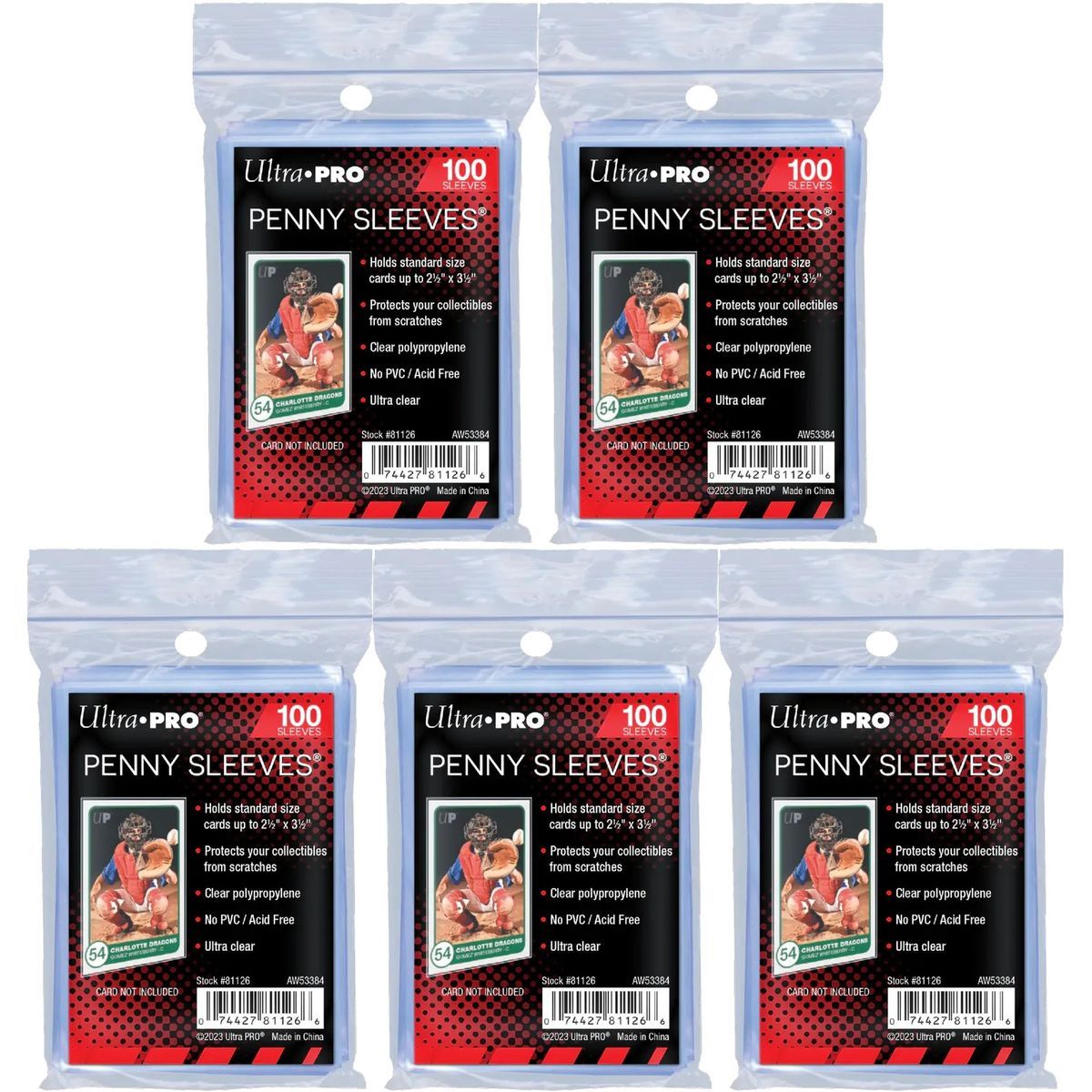 Item 500 Protèges Cartes - Standard - Soft Sleeves - Souple - Ultra Pro - (500)