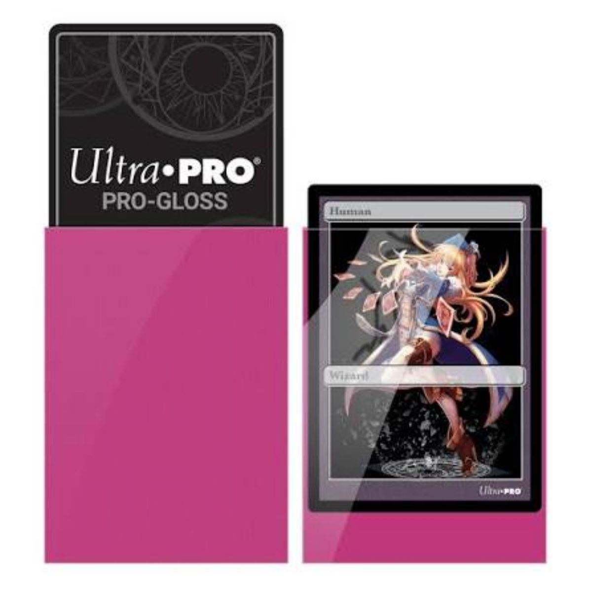 60 Protèges Cartes - Small - Bright Pink - PRO-Gloss Ultra Pro