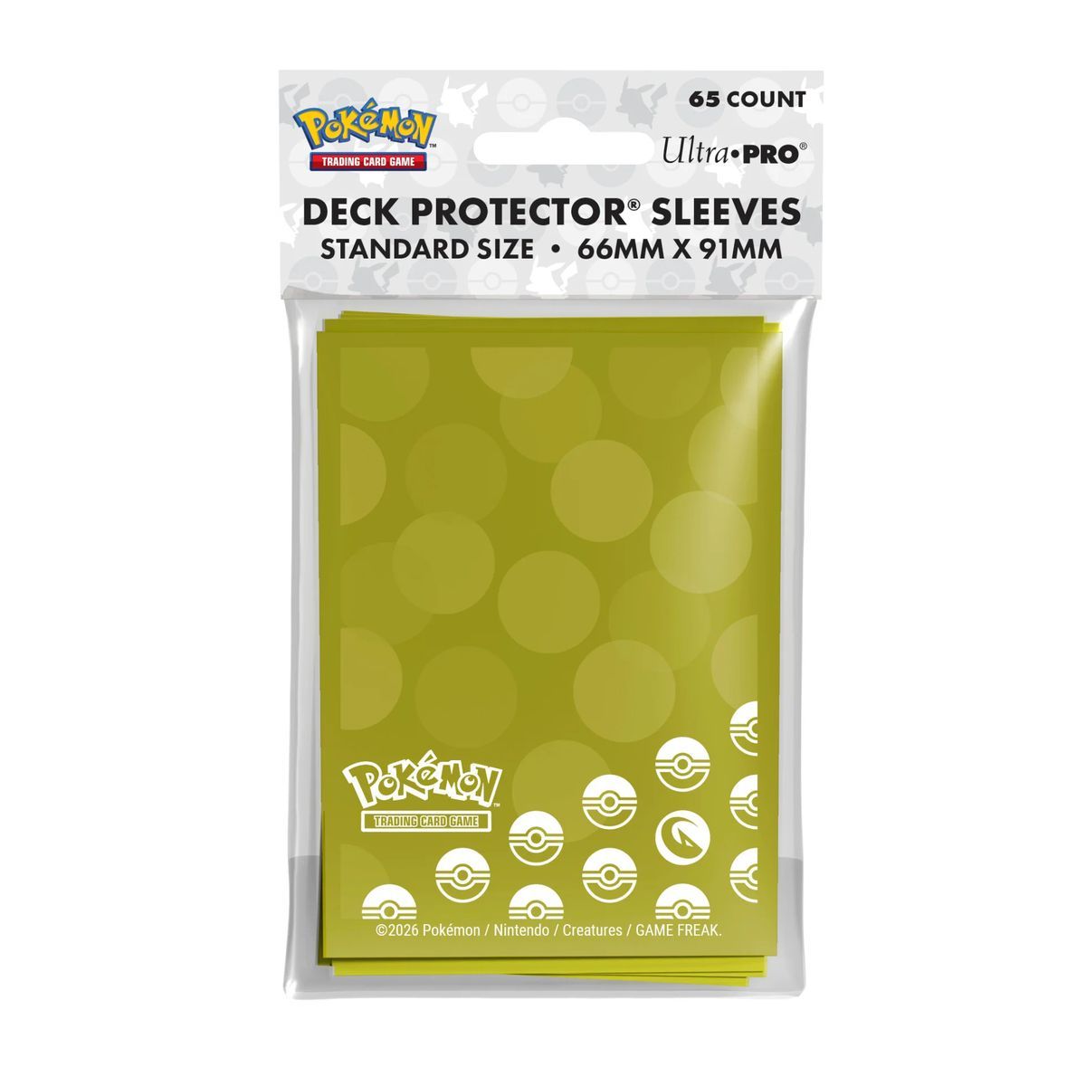 65 Protèges Cartes - Standard - Energie Dragon - Ultra Pro - Pokemon