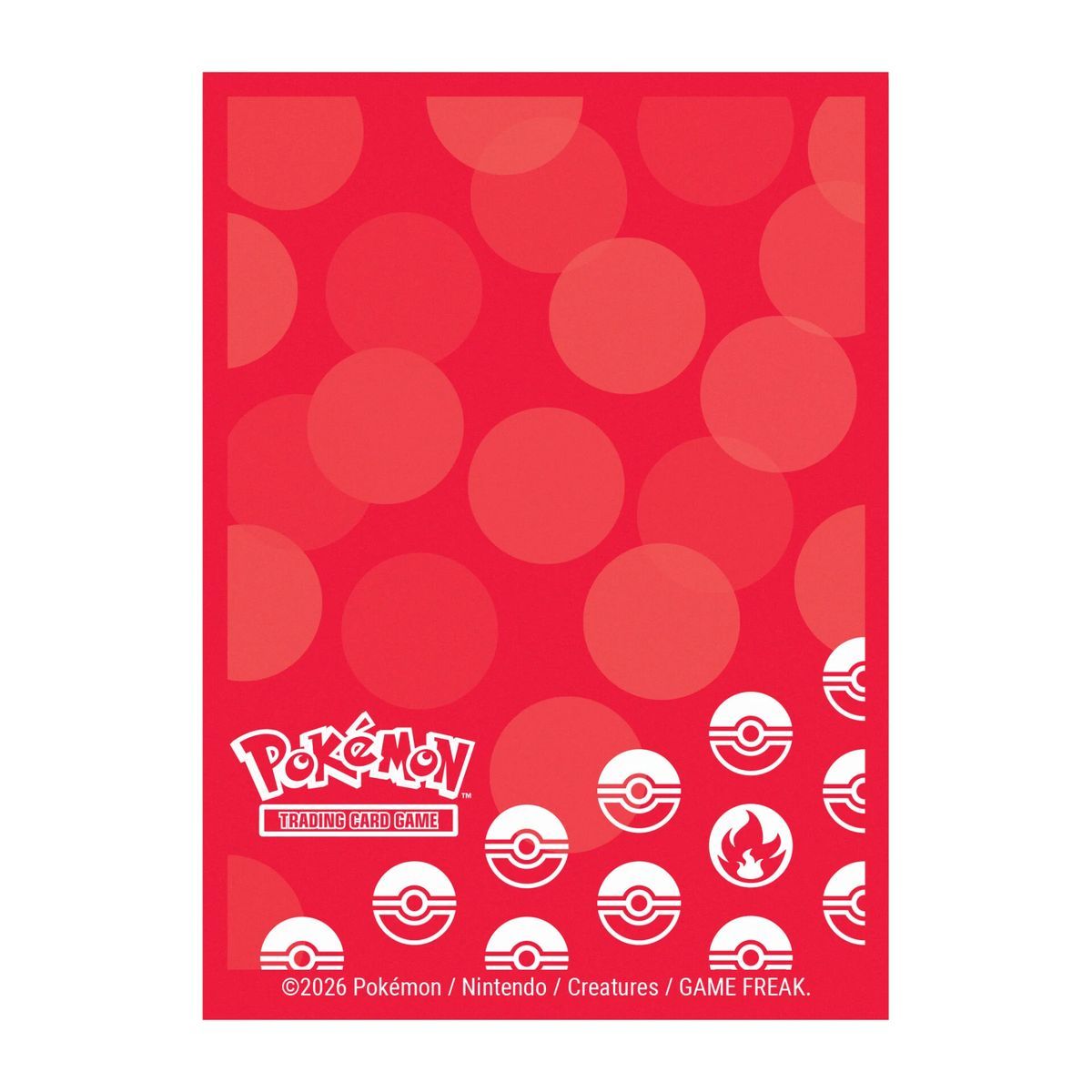 65 Protèges Cartes - Standard - Energie Feu - Ultra Pro - Pokemon