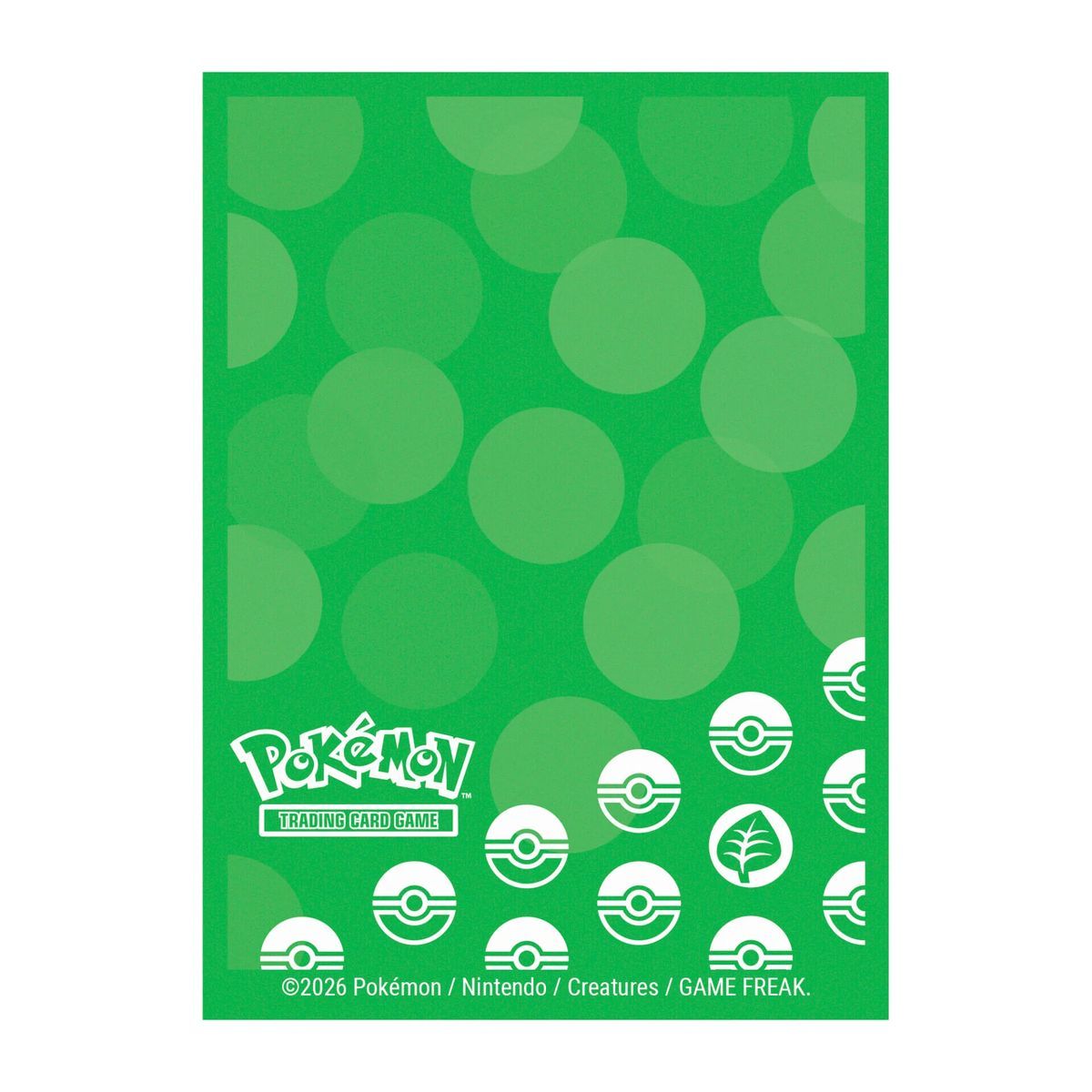 65 Protèges Cartes - Standard - Energie Plante - Ultra Pro - Pokemon