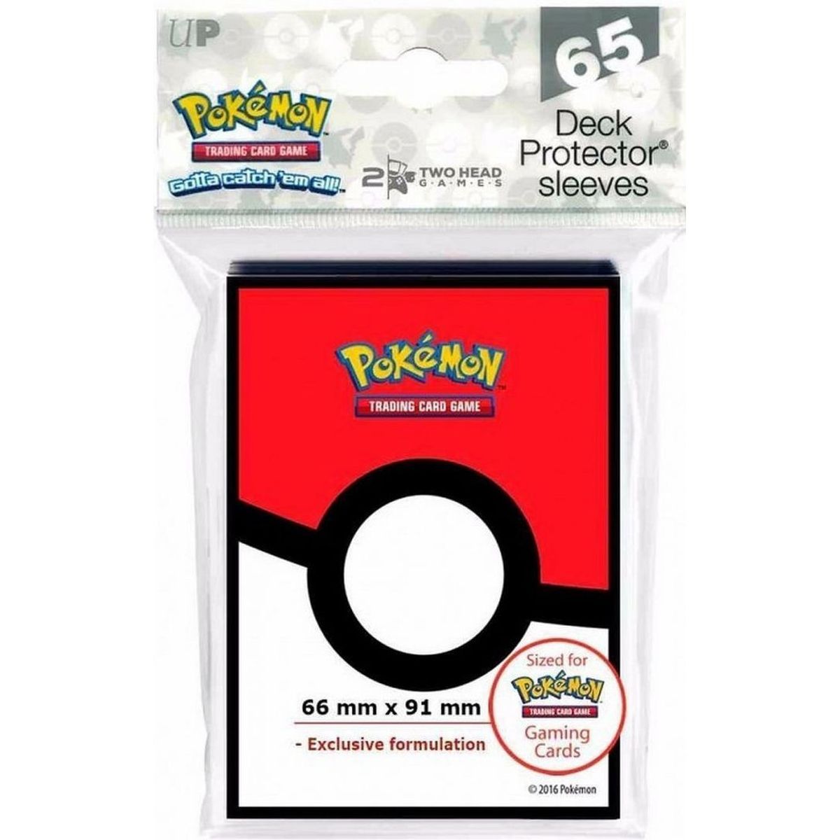 Item 65 Protèges Cartes - Standard - Pokemon : Pokeball - Ultra Pro