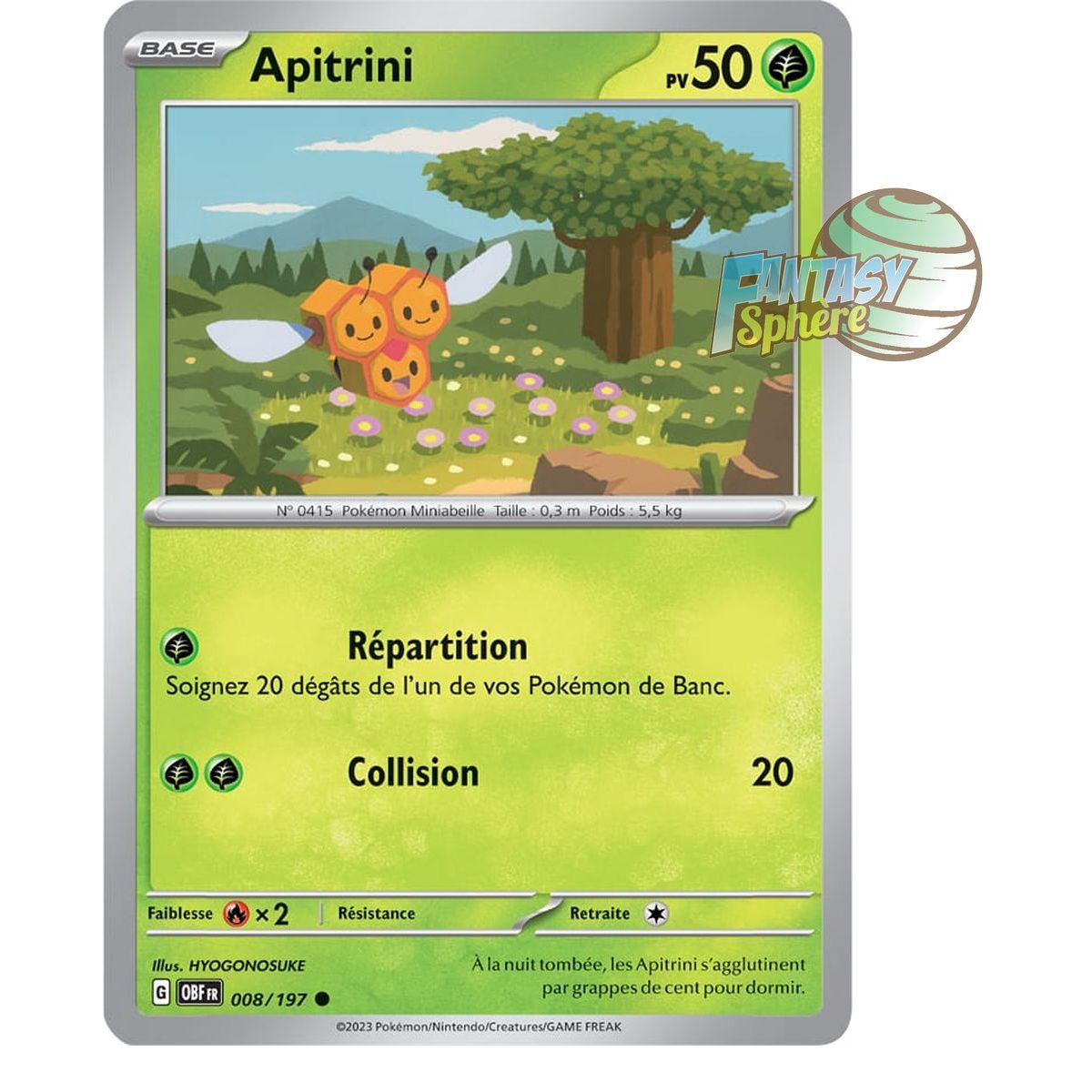 Apitrini - Reverse 8/197 - Ecarlate et Violet Flammes Obsidiennes