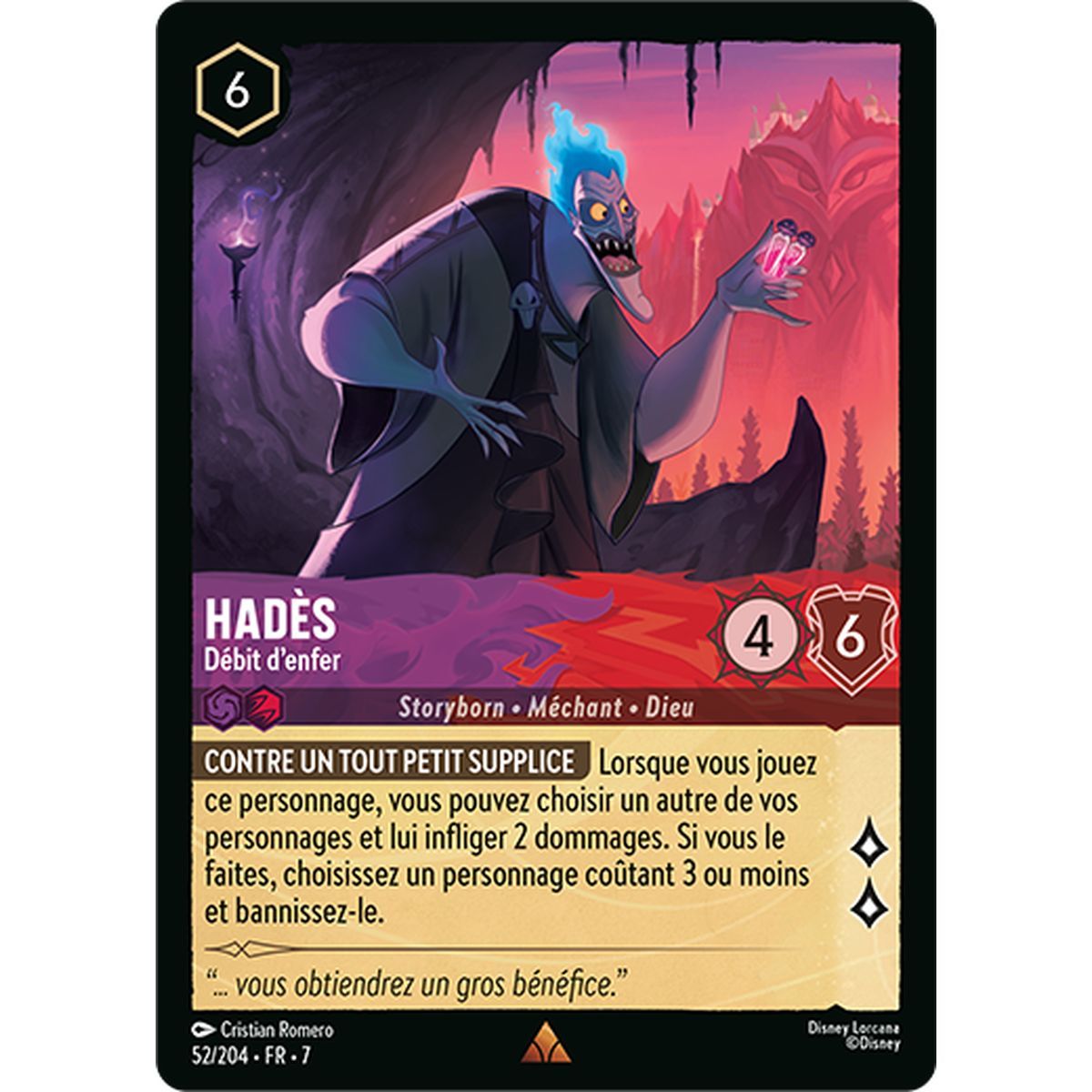 Item Hadès, Débit d'enfer - 52/204 - ARI - L'Ile d'Archazia - Rare - Français