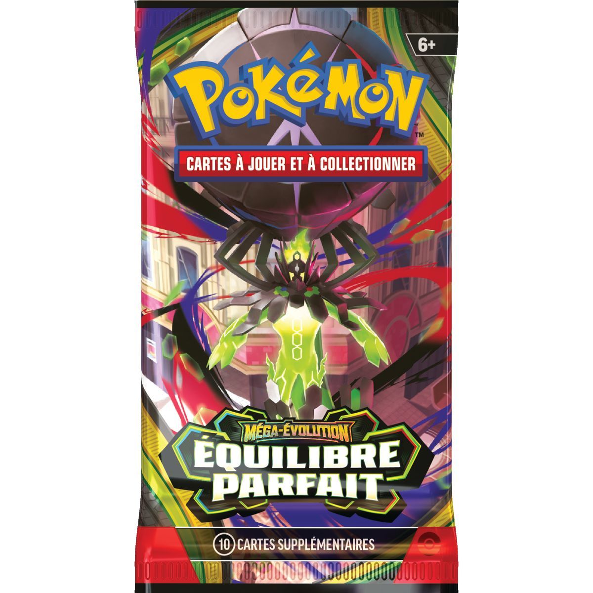 Artset - 4 Boosters Méga-Évolution - Equilibre Parfait [ME03][POR] - Pokémon