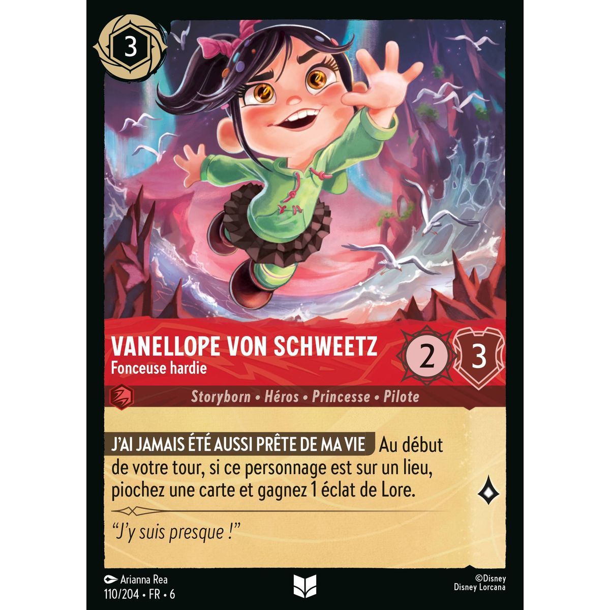 Vanellope Von Schweetz, Fonceuse hardie - 110/204 - AZS - La Mer Azurite - Brillante - Premium - Français