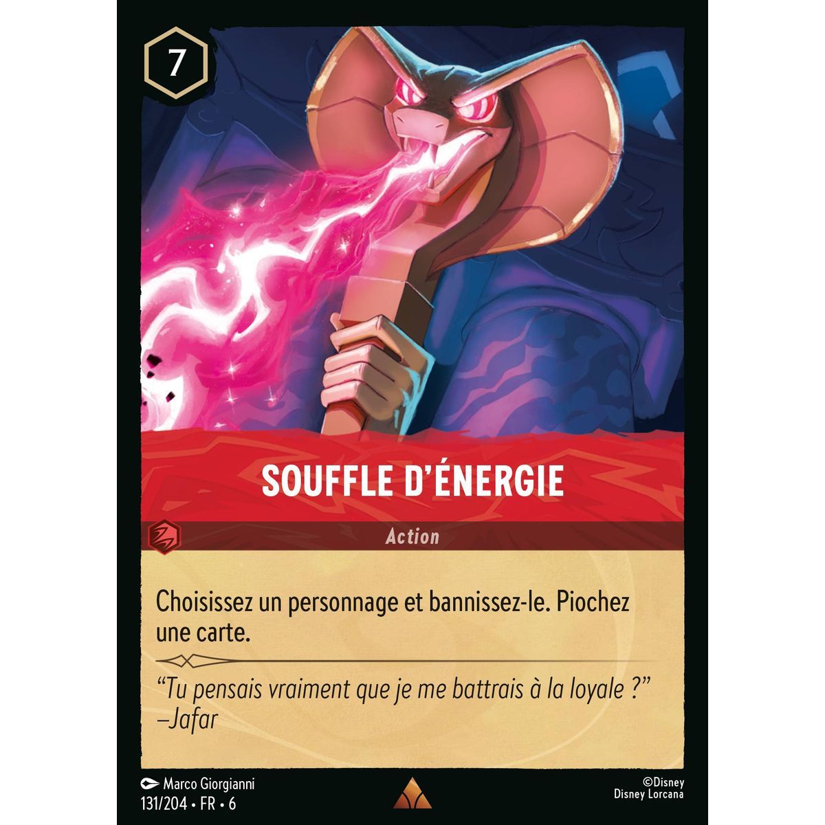 Item Souffle d'énergie - 131/204 - AZS - La Mer Azurite - Rare - Français