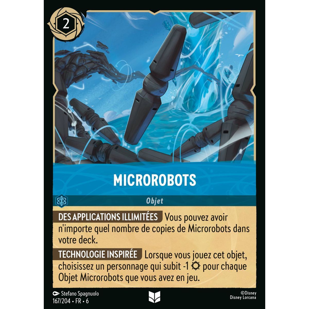 Microrobots - 167/204 - AZS - La Mer Azurite - Brillante - Premium - Français