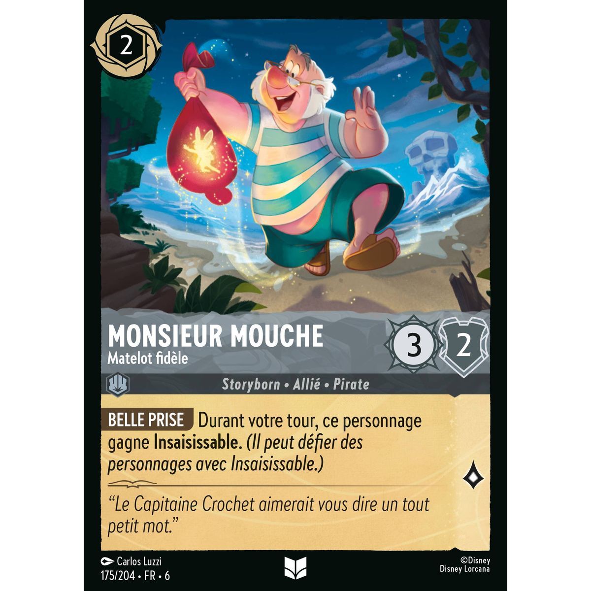 Monsieur Mouche, Matelot fidèle - 175/204 - AZS - La Mer Azurite - Brillante - Premium - Français