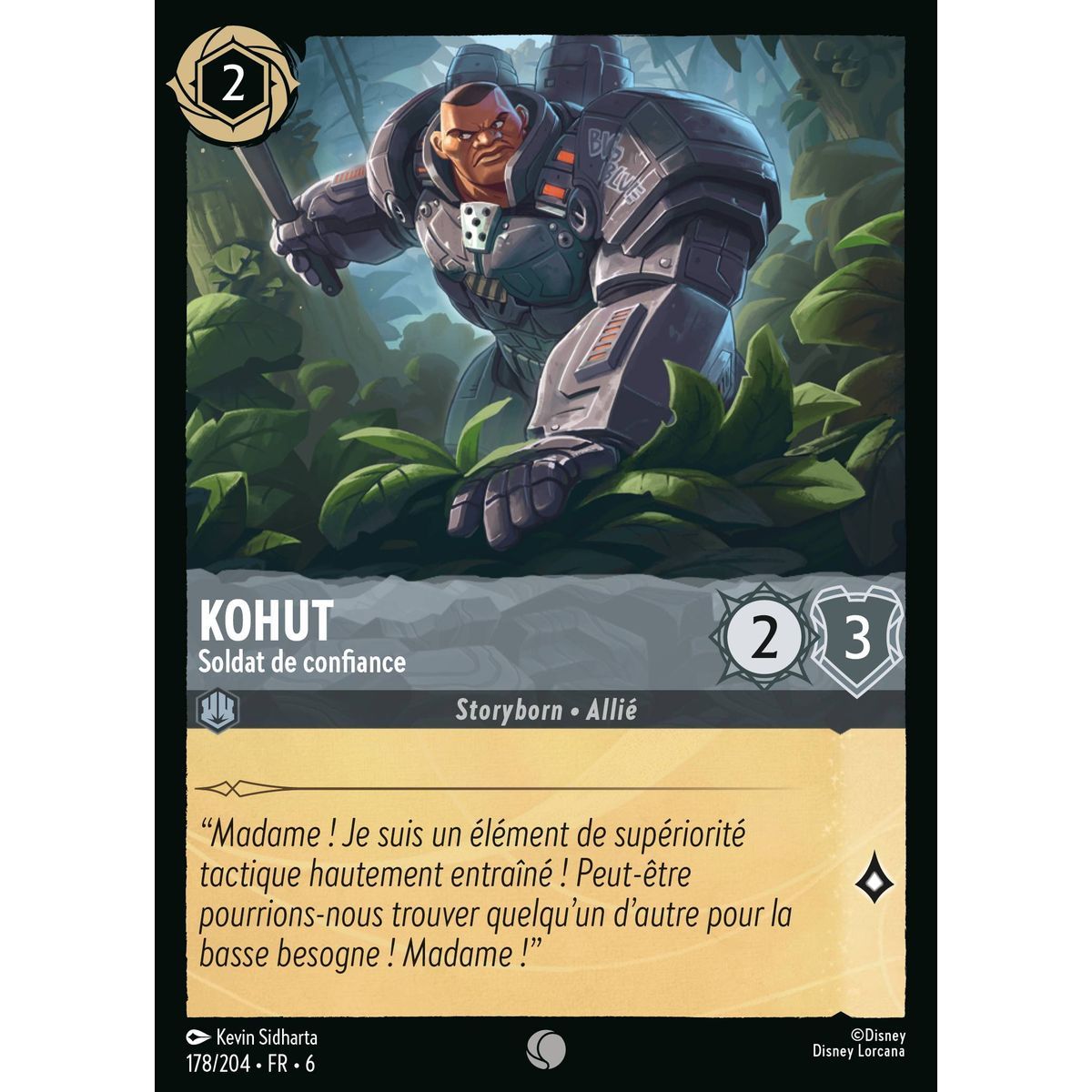 Kohut, Soldat de confiance - 178/204 - AZS - La Mer Azurite - Brillante - Premium - Français