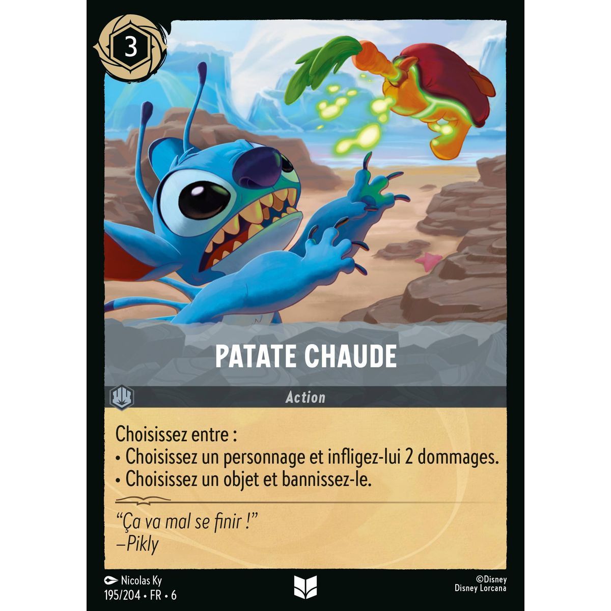 Patate chaude - 195/204 - AZS - La Mer Azurite - Brillante - Premium - Français