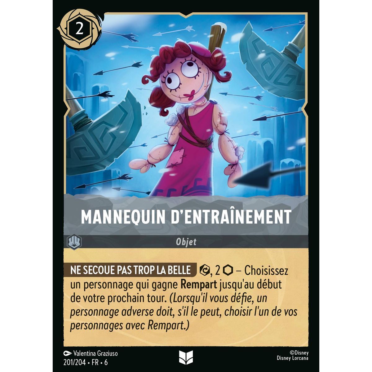 Mannequin d'entraînement - 201/204 - AZS - La Mer Azurite - Brillante - Premium - Français