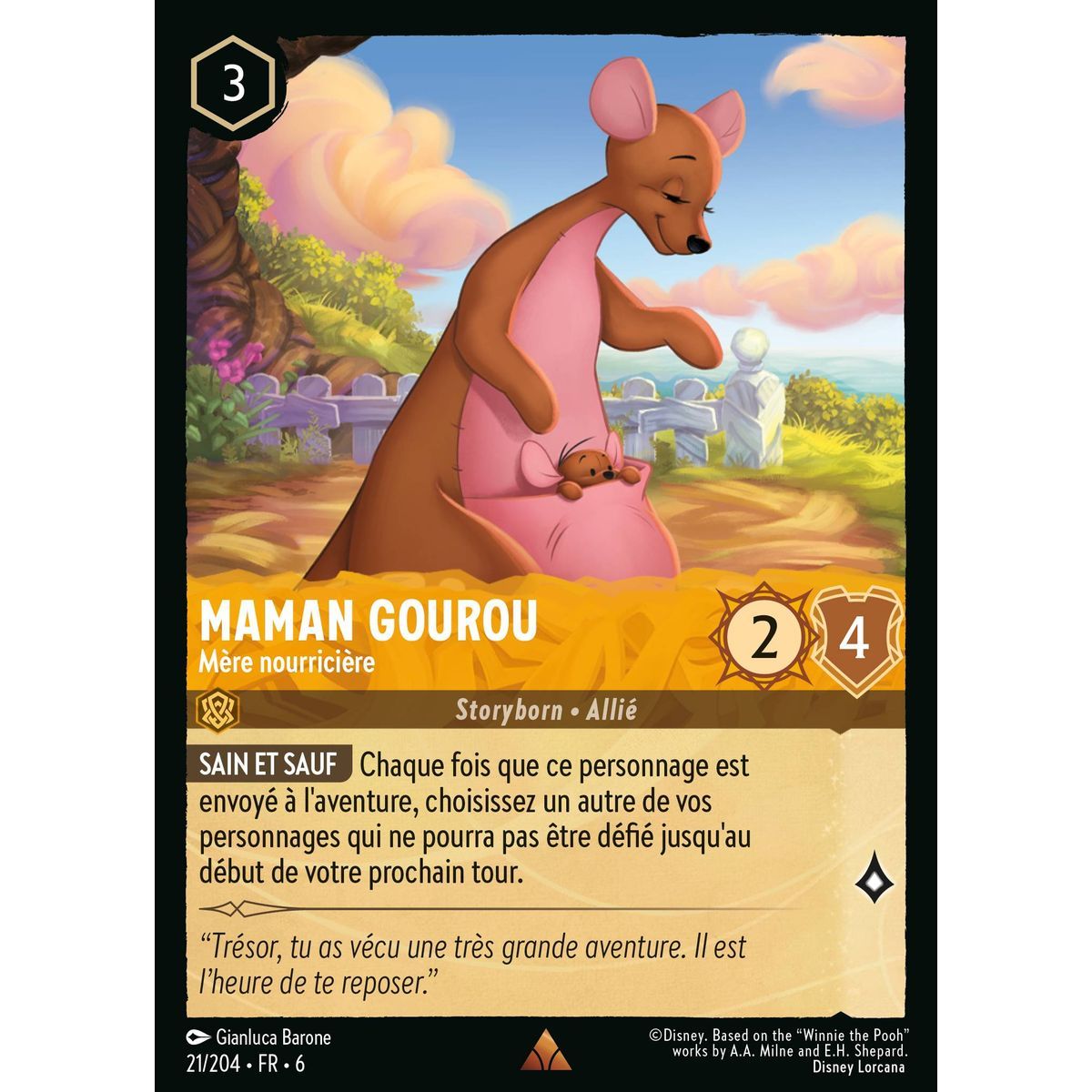 Maman Gourou, Mère nourricière - 21/204 - AZS - La Mer Azurite - Brillante - Premium - Français