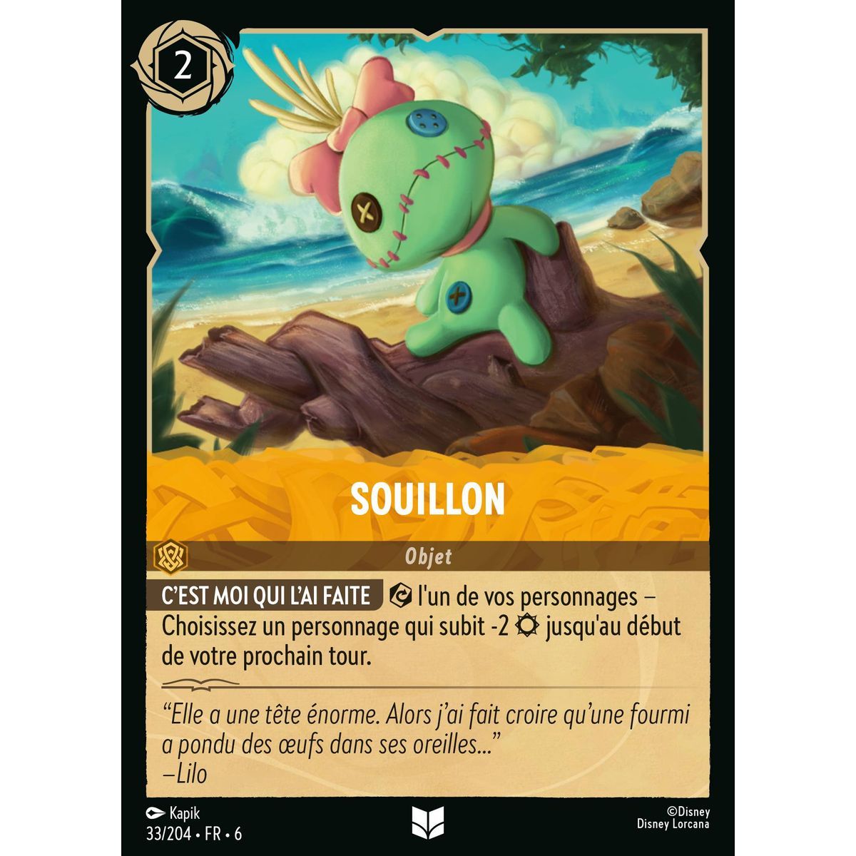 Souillon - 33/204 - AZS - La Mer Azurite - Brillante - Premium - Français