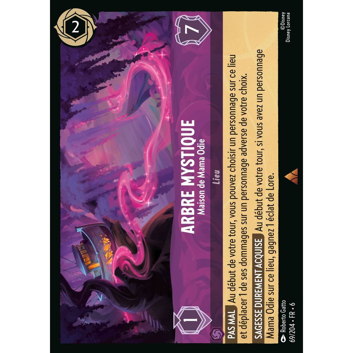 Arbre Mystique, Maison de Mama Odie - 69/204 - AZS - La Mer Azurite - Brillante - Premium - Français
