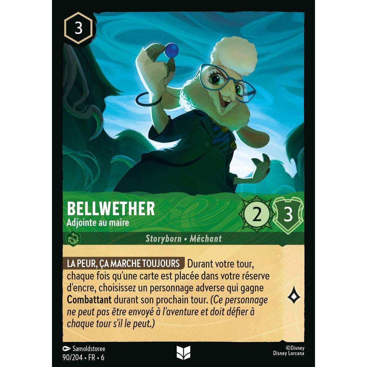 Bellwether, Adjointe au maire - 90/204 - AZS - La Mer Azurite - Brillante - Premium - Français