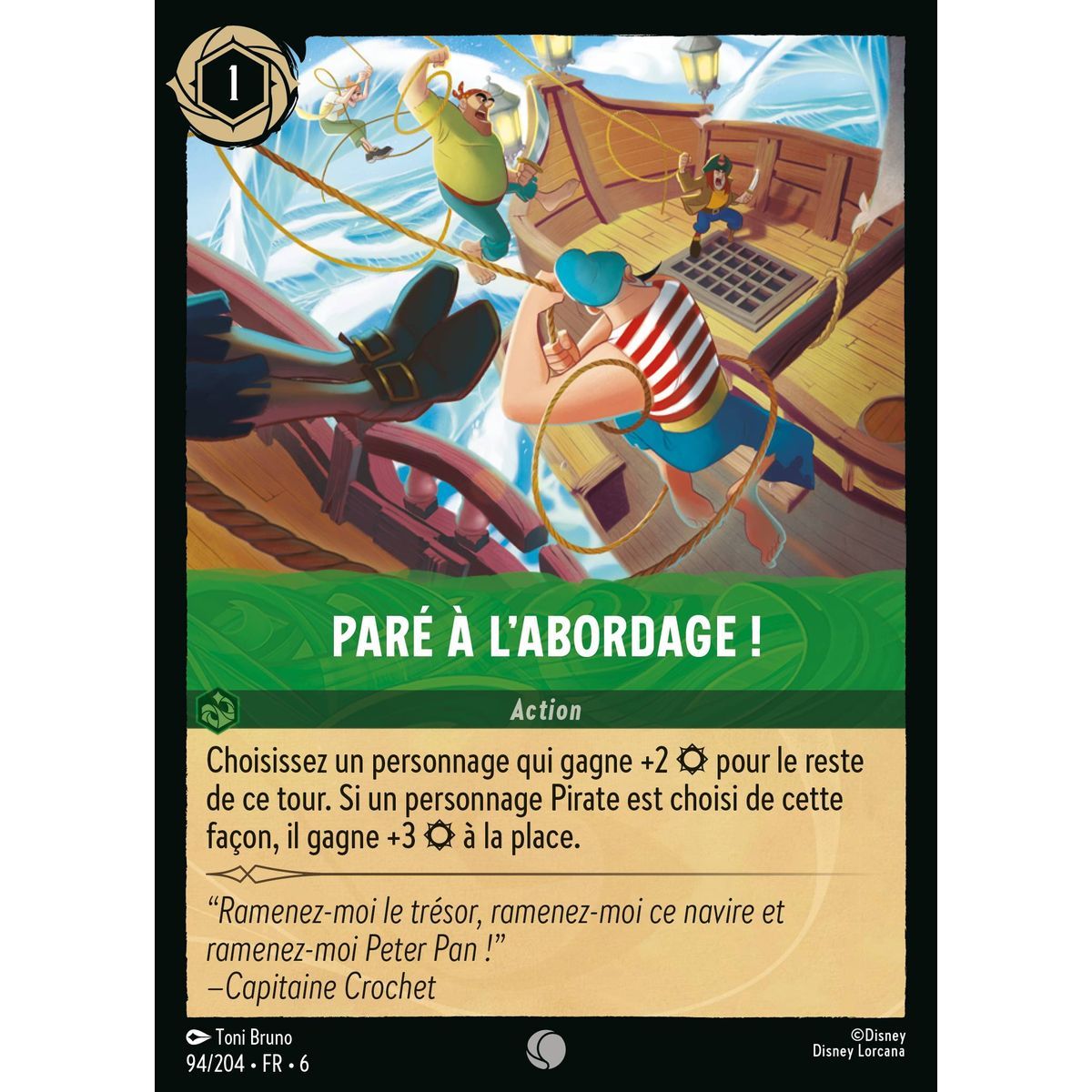 Paré à l'abordage ! - 94/204 - AZS - La Mer Azurite - Brillante - Premium - Français