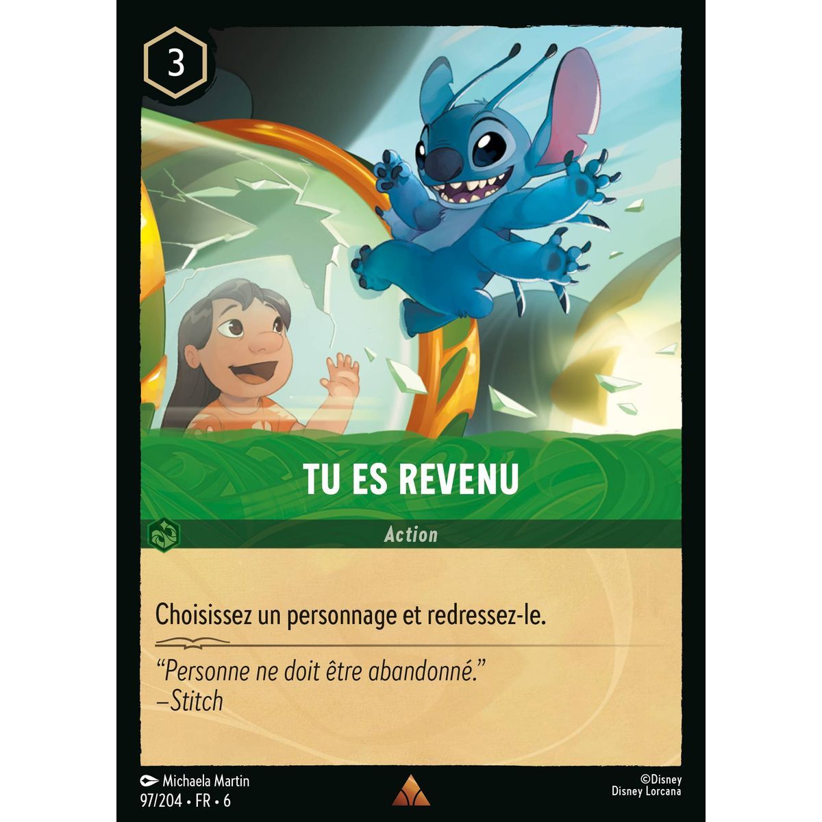 Tu es revenu - 97/204 - AZS - La Mer Azurite - Brillante - Premium - Français