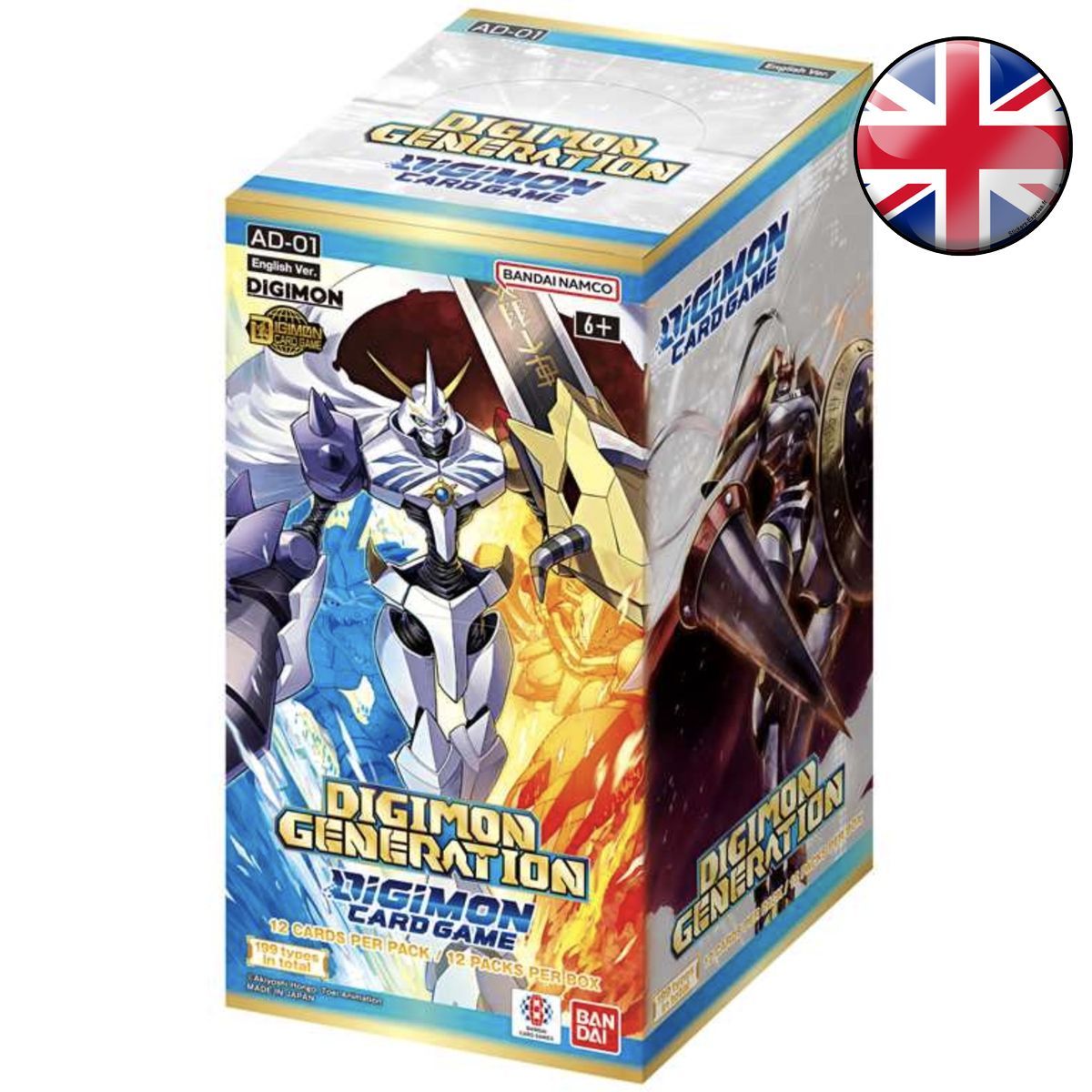 Item Boite de 12 Boosters - AD01 Digimon Generation - Digimon Card Game - EN
