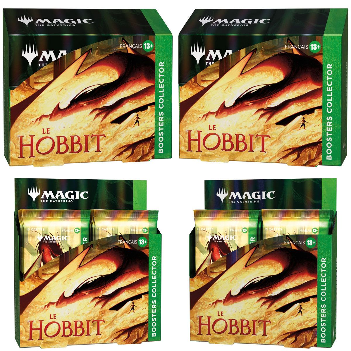 Boite de 12 Boosters - Collector : Le Hobbit - Magic The Gathering - FR
