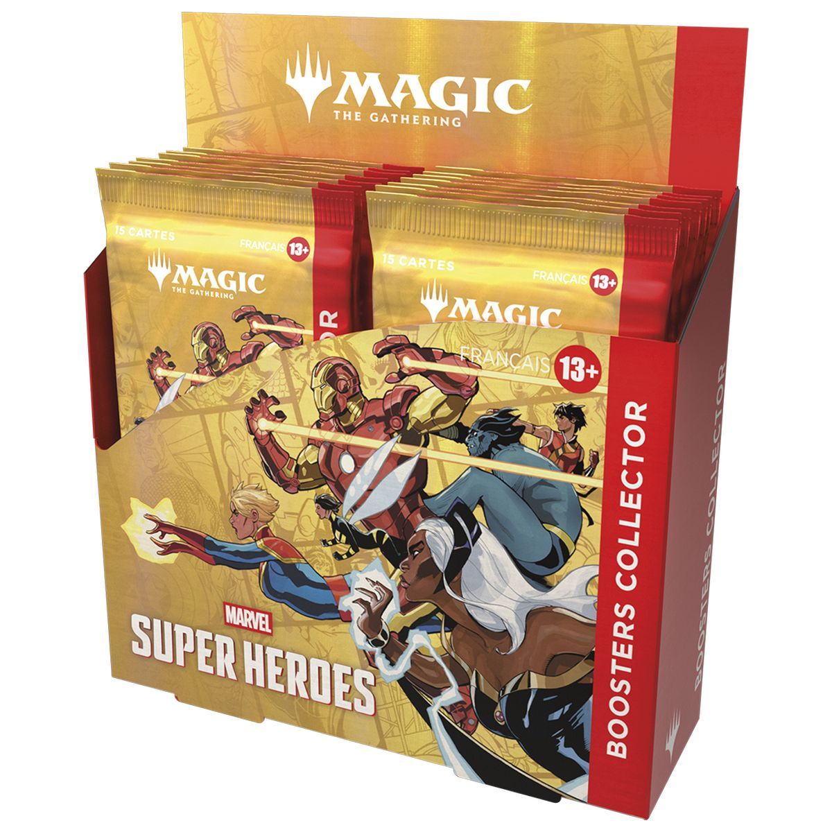 Boite de 12 Boosters - Collector : Marvel Super Heroes - Magic The Gathering - FR