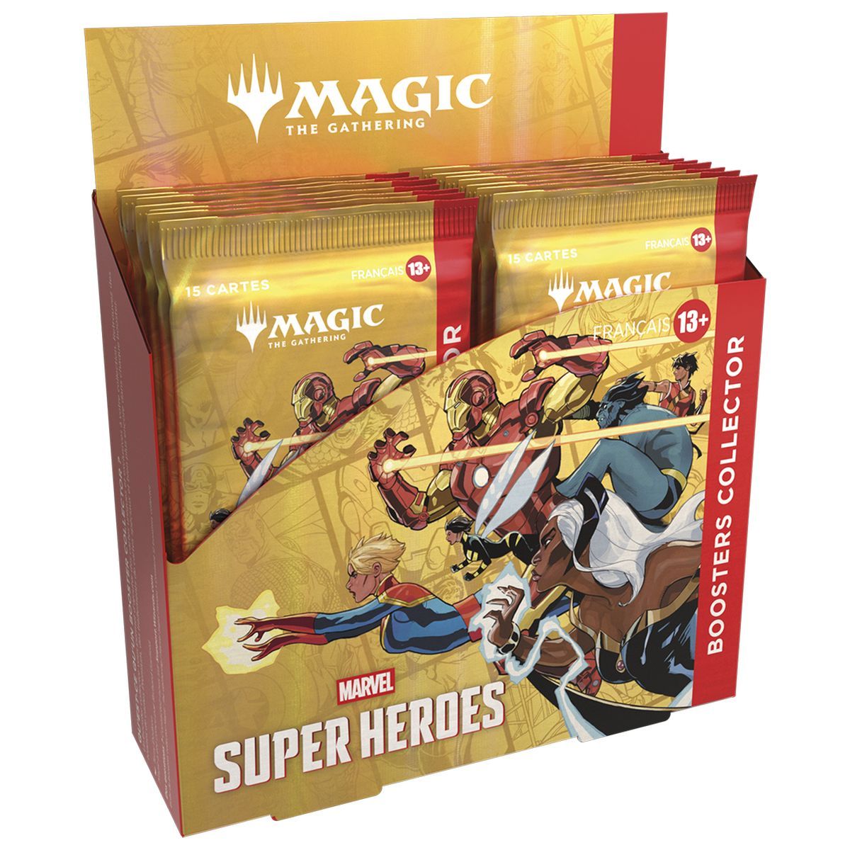 Boite de 12 Boosters - Collector : Marvel Super Heroes - Magic The Gathering - FR