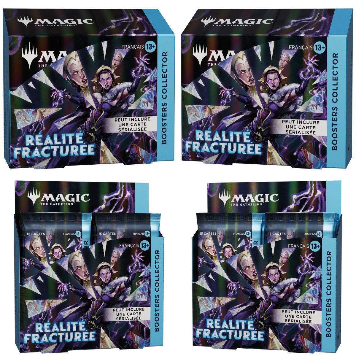 Boite de 12 Boosters - Collector : Réalité fracturée - Magic The Gathering - FR