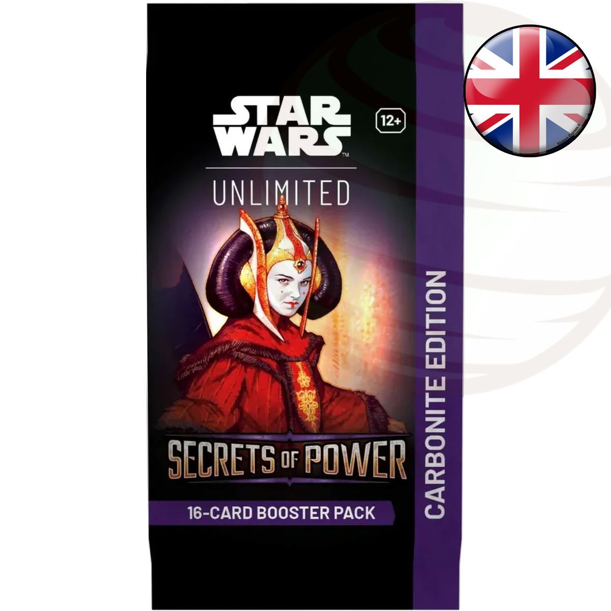 Boite de 12 Carbonite Boosters - Star Wars Unlimited : Secrets du Pouvoir - EN