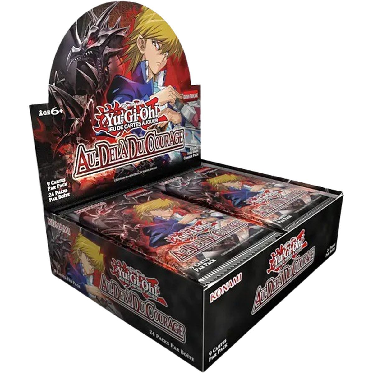 Boite de 24 Boosters - Au-Delà du Courage - Yu-Gi-Oh! - BETB - FR