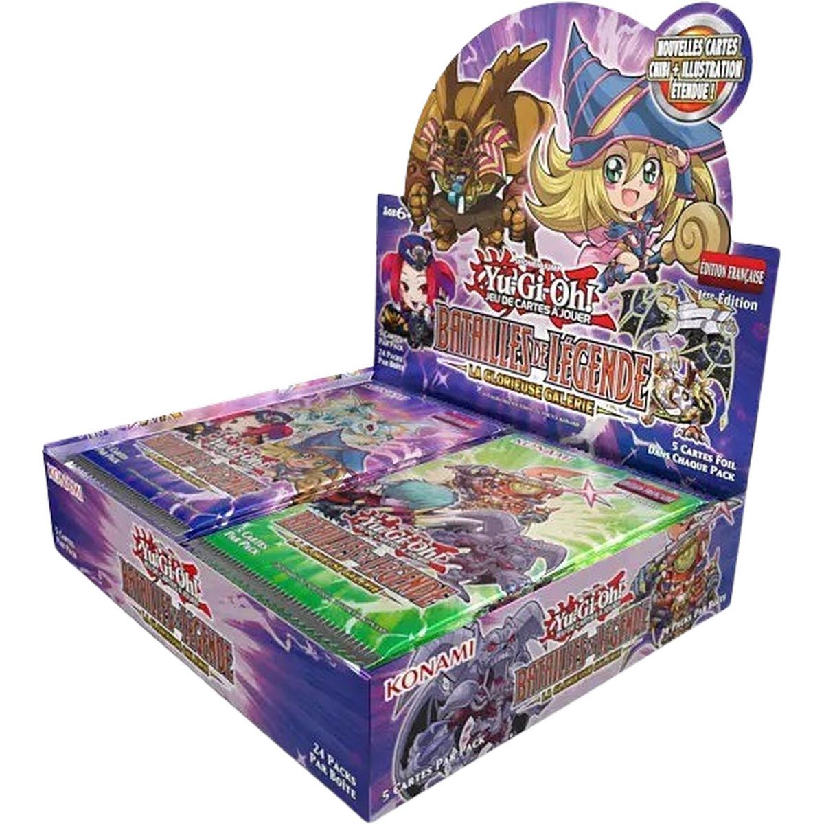 Boite de 24 Boosters - Batailles de Légende : La Glorieuse Galerie - BLGG - Yu-Gi-Oh! - FR