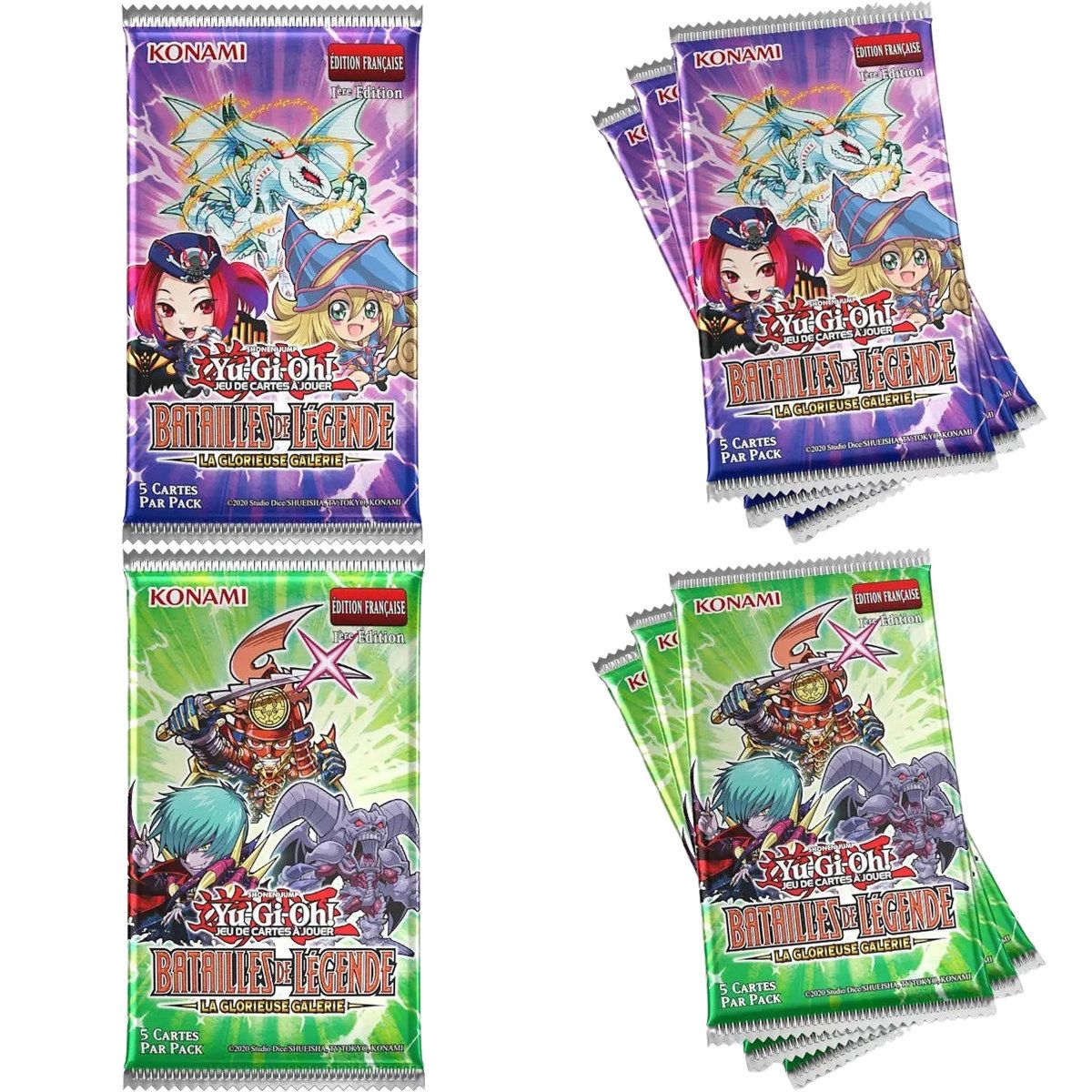 Boite de 24 Boosters - Batailles de Légende : La Glorieuse Galerie - BLGG - Yu-Gi-Oh! - FR