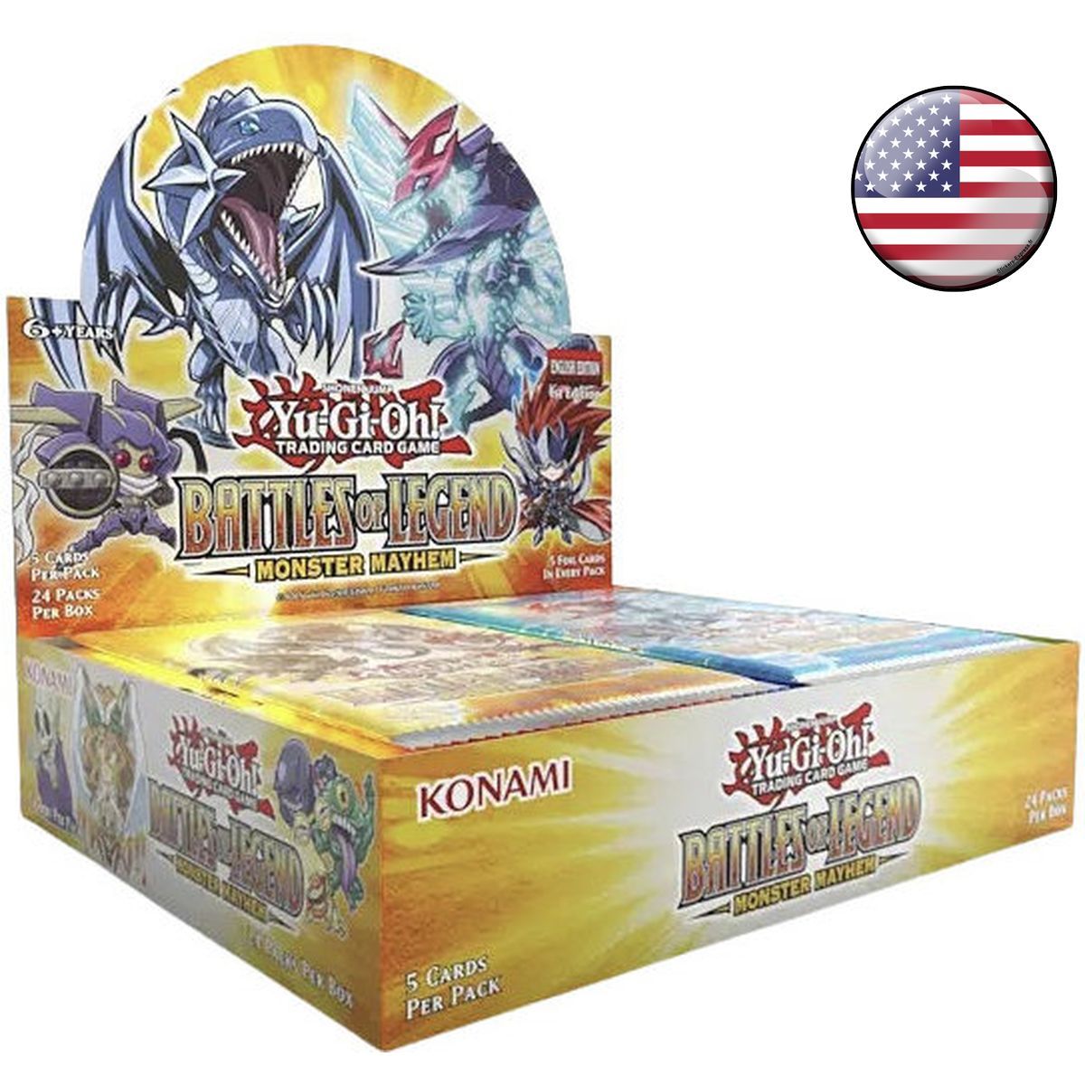 Item Boite de 24 Boosters - Battles of Legend: Monster Mayhem - BLMM - Yu-Gi-Oh! - US