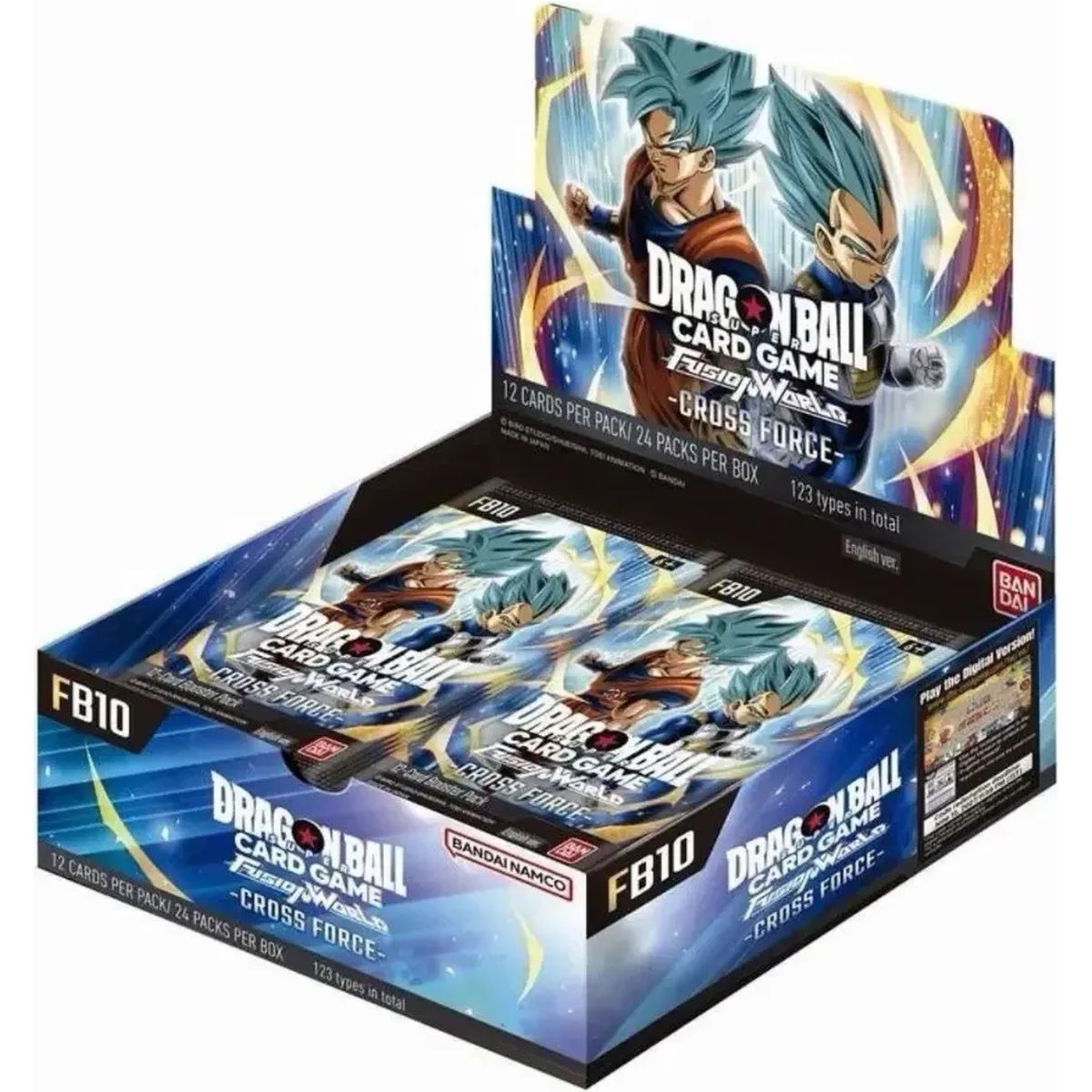 Boite de 24 Boosters - Cross Force - FB10 - Dragon Ball Super CG Fusion World - EN