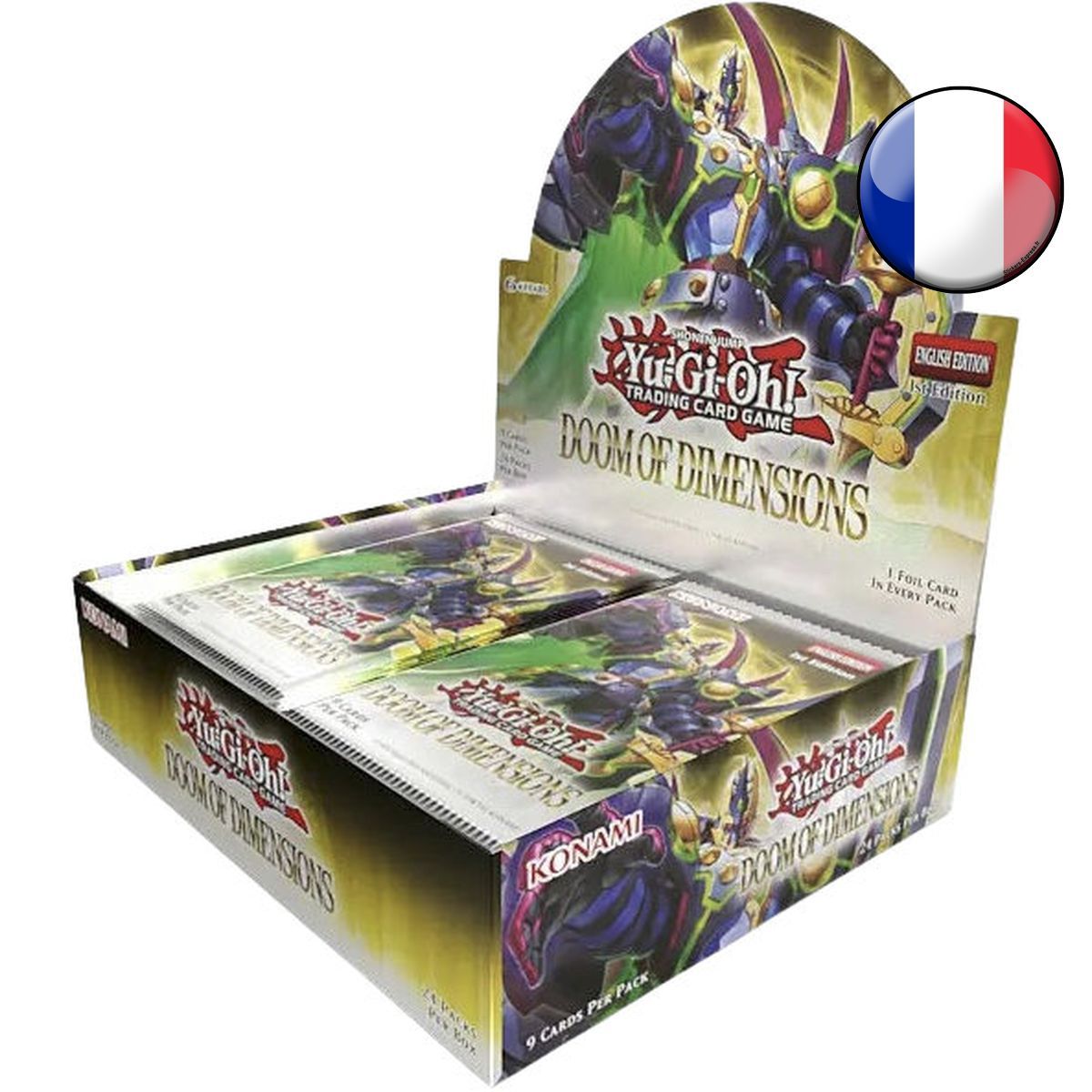 Boite de 24 Boosters - Doom of Dimensions - Yu-Gi-Oh! - DOOD - FR