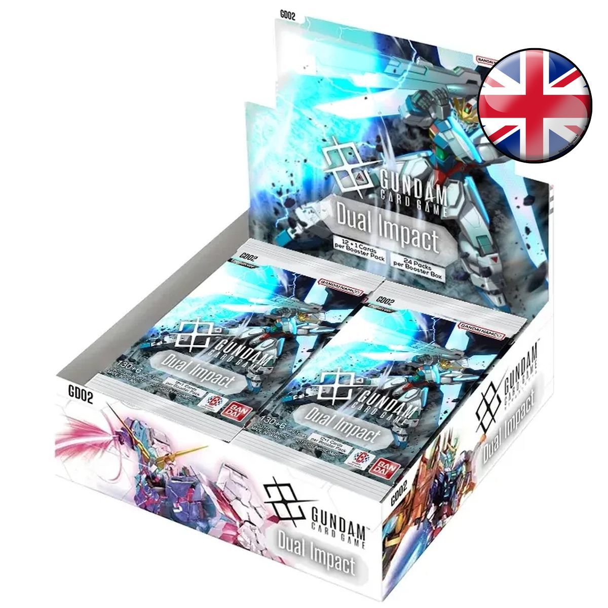 Item Boite de 24 Boosters - Dual Impact - Gundam CG - GD02 - EN