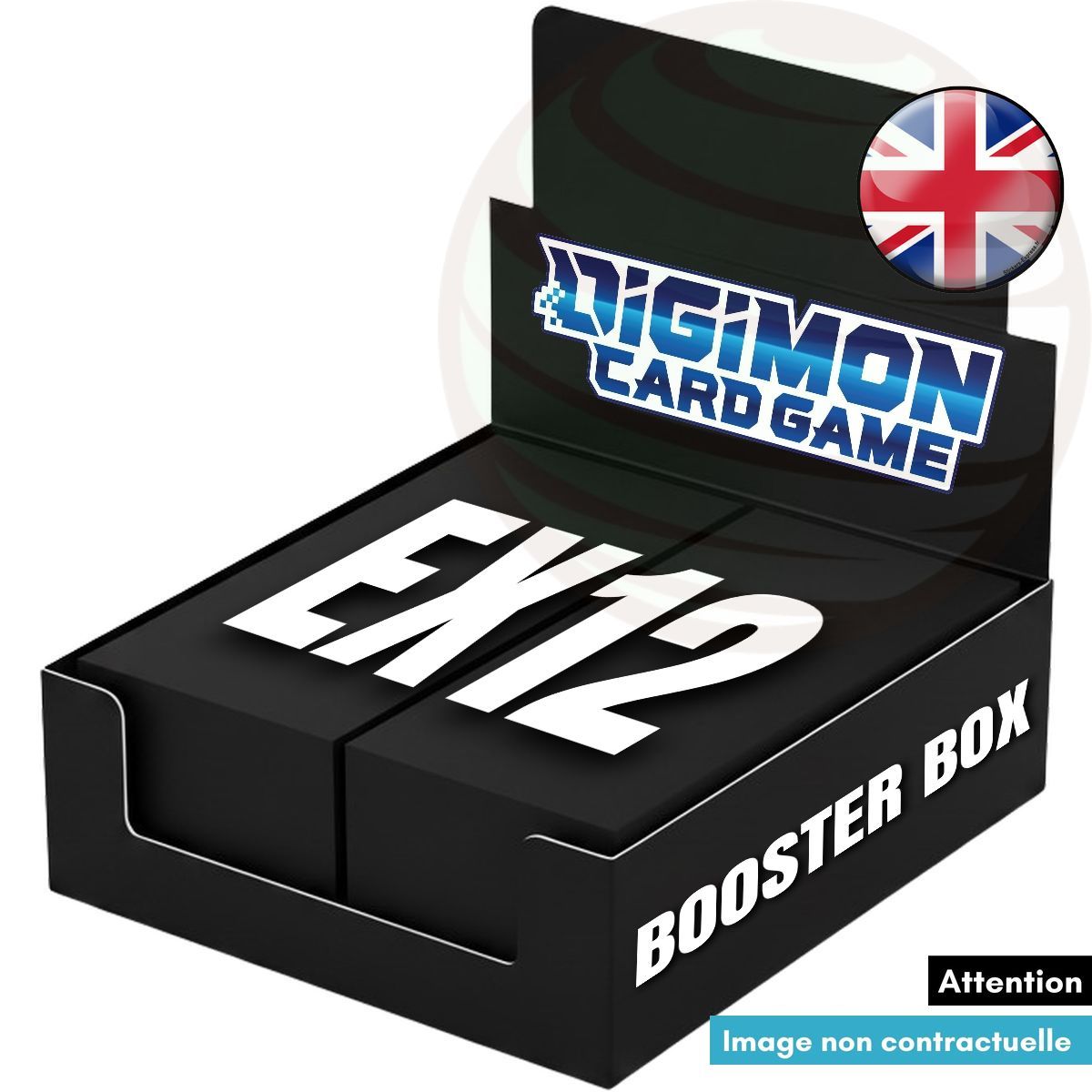Boite de 24 Boosters - EX12 : Digital World Shambala - Digimon Card Game - EN