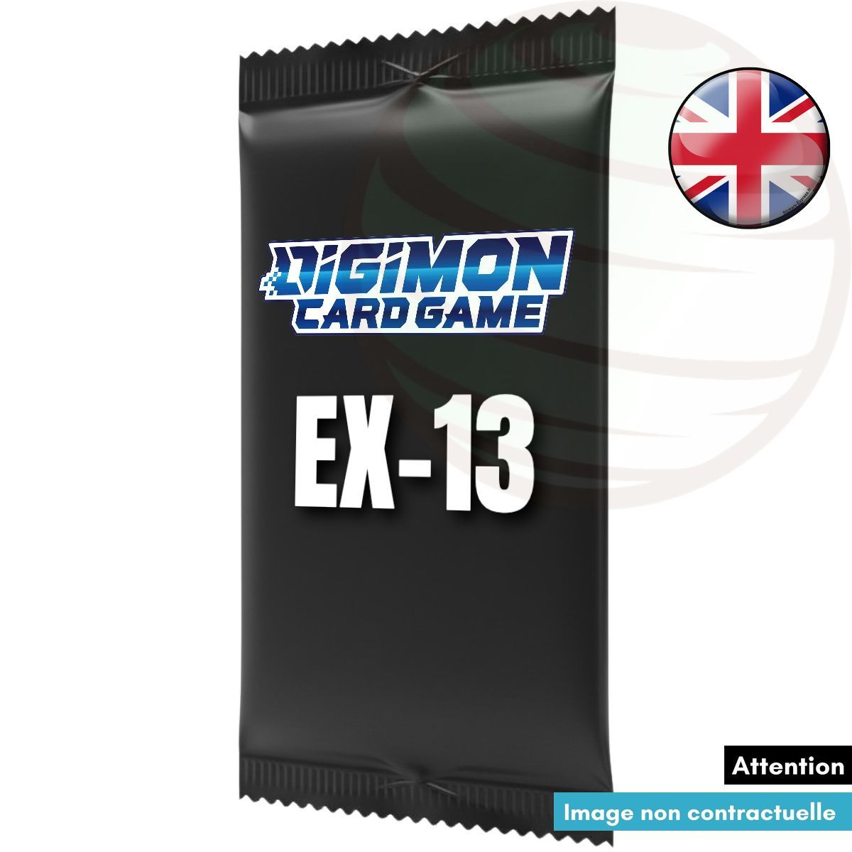 Boite de 24 Boosters - EX13 : Chivalrous XIII EX-13 - Digimon Card Game - EN