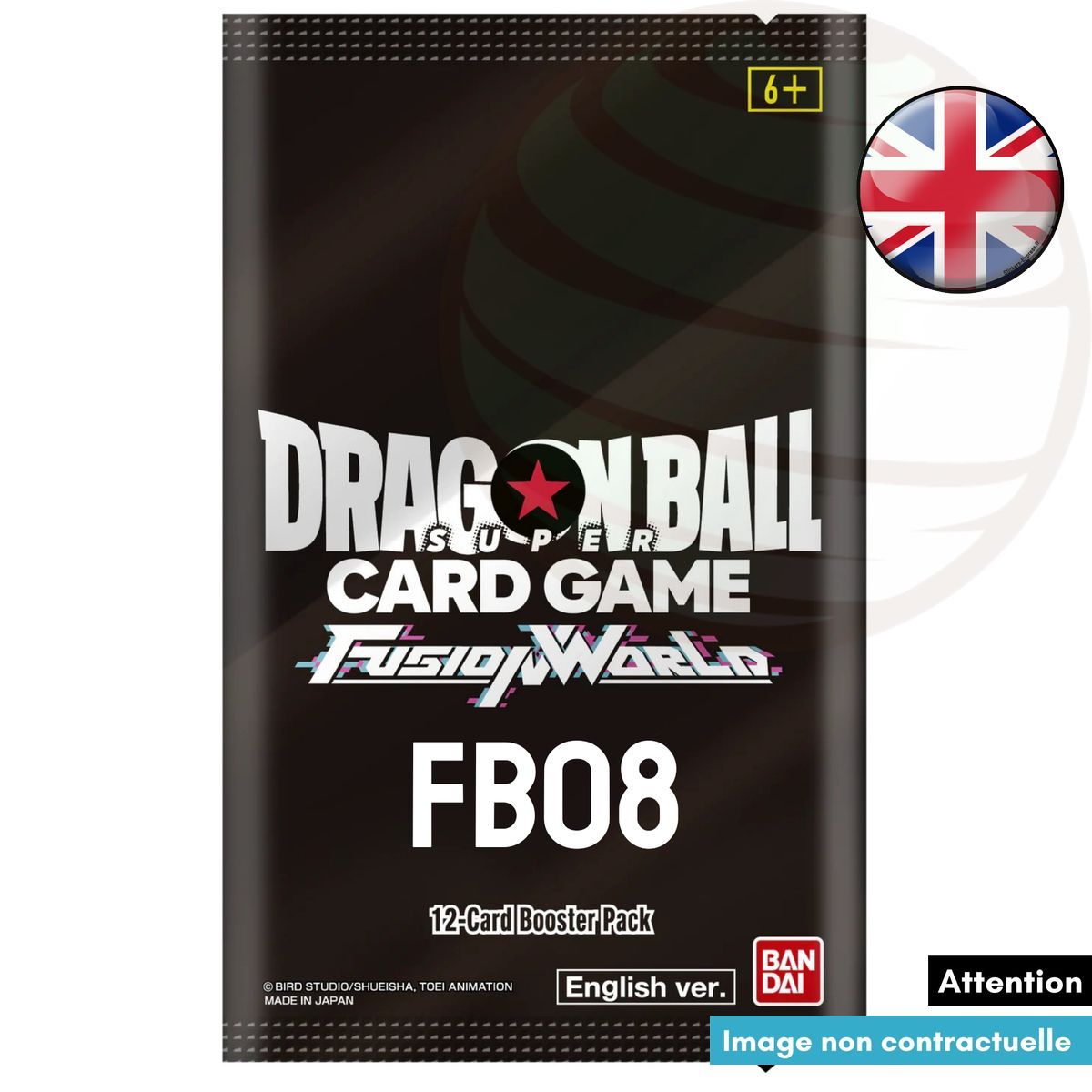 Boite de 24 Boosters - FB08 - Dragon Ball Super CG Fusion World - EN