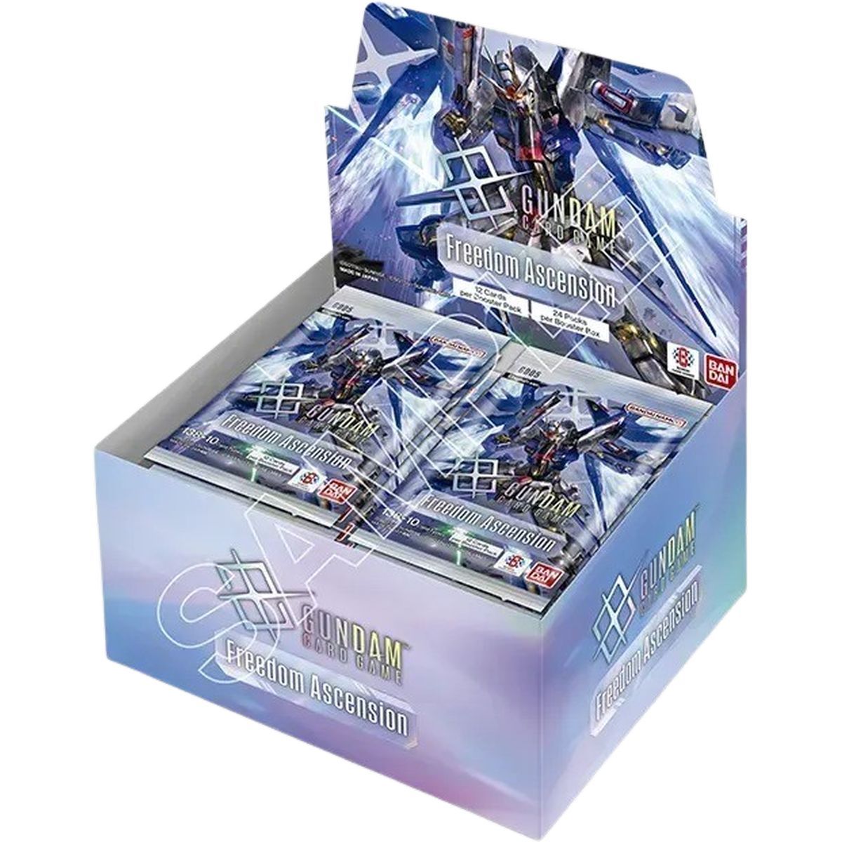 Boite de 24 Boosters - Freedom Ascension - Gundam CG - GD05 - EN
