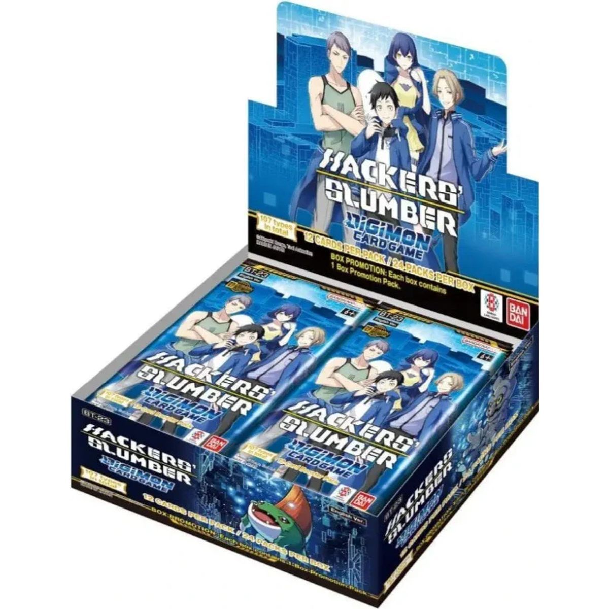 Item Boite de 24 Boosters - Hackers’ Slumber [BT23] - Digimon Card Game -  EN